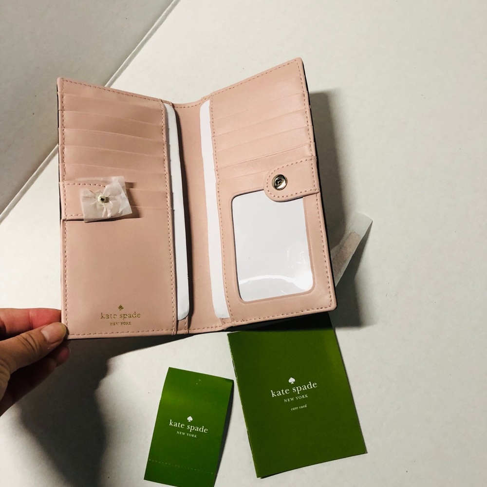 NWT KATE SPADE varmvellum Pershing street wallet - Picture 8 of 12